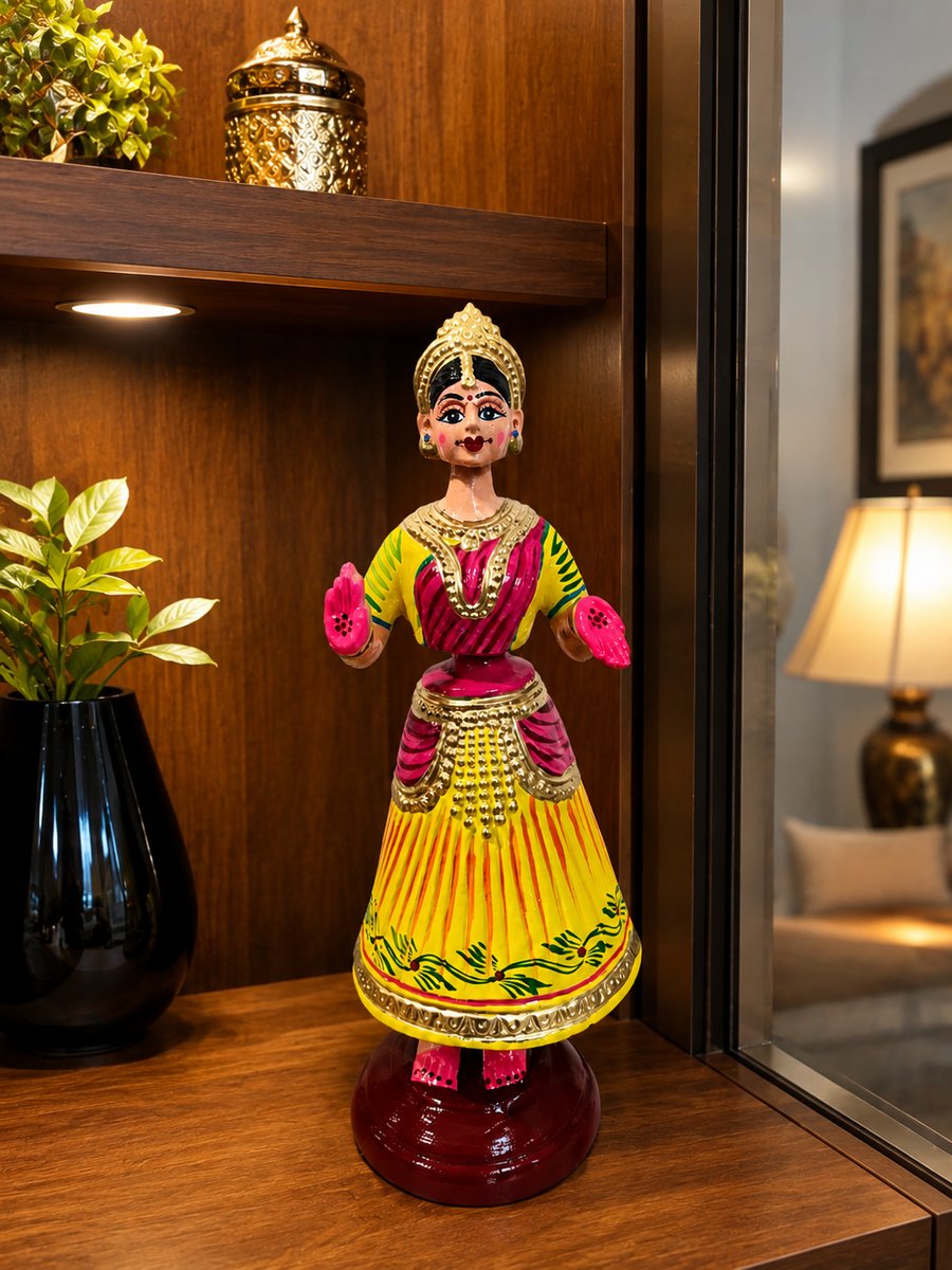 kondapalli Dancing Doll 12 inch