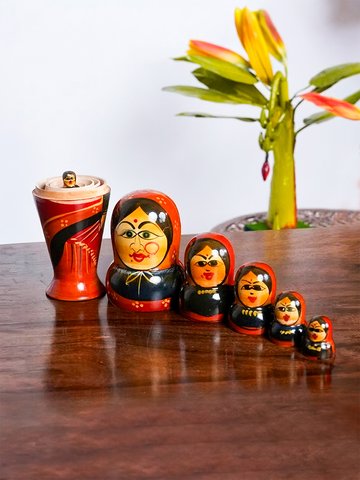 5 in One Lady Doll